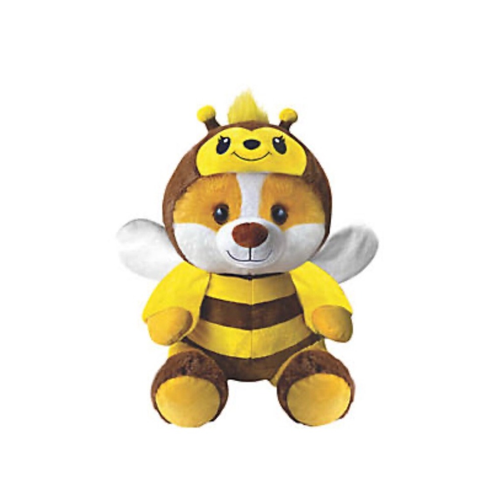 Peek-A-Boo Disguisimals 21"  Benny the Plush Corgi Dog Dressed as a Bee‎